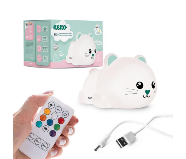 Neno Kitty – lampka nocna dla dzieci - 1195222 - zdjęcie 8